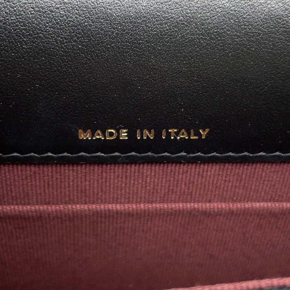 CHANEL Black Leather Logo Wallet - Picture 13 of 14